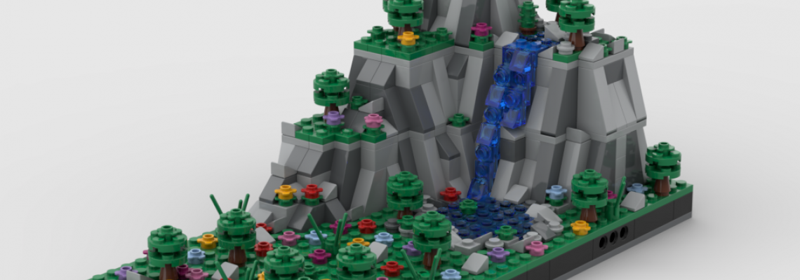 How to build LEGO Rockery - Tutorials How to build LEGO Rockery - Tutorials