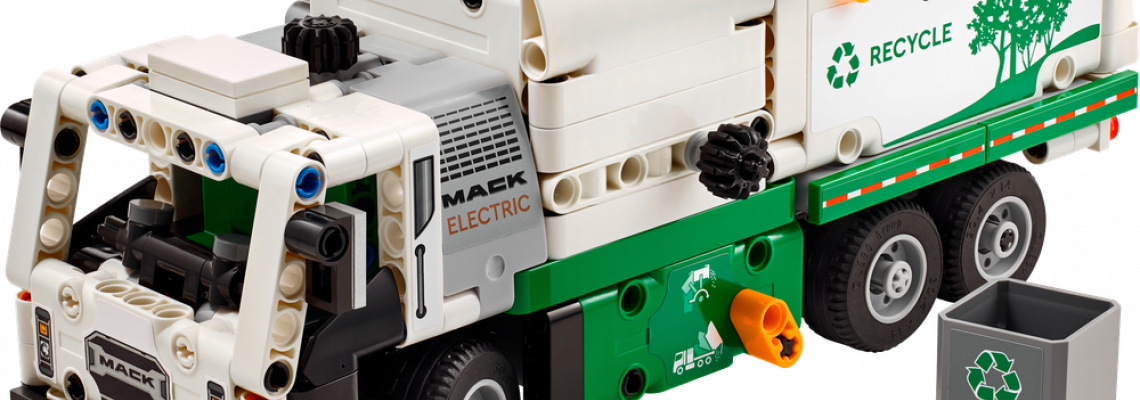 LEGO SET 42167 - Alternate build | Mack LR Electric Garbage Truck LEGO SET 42167 - Alternate build | Mack LR Electric Garbage Truck