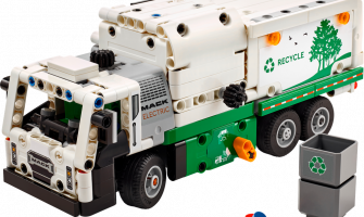 LEGO SET 42167 - Alternate build | Mack LR Electric Garbage Truck