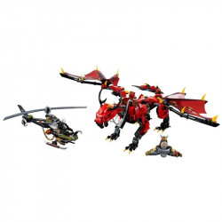 building block ninjago moc firstborns dragon 60098 bricks toys