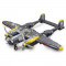 building block ww2 p38 bomber aircraft bricks toys