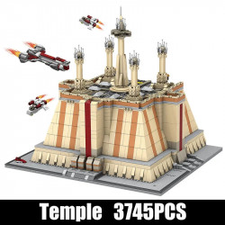 building blocks 21036 star war moc ucs jedi temple bricks toy