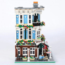building blocks city street the queen bricktoria pub bricks toy