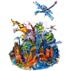 building blocks moc illuminated world of pandora bricks toy