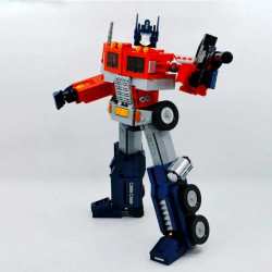 building blocks moc optimus prime 10203 transformers bricks toys