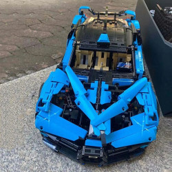 building blocks moc tech bugatti bolide sports car bricks toys