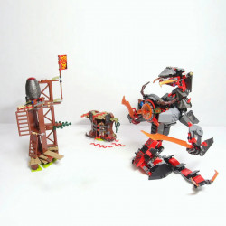building blocks ninjago dawn of iron doom moc 06042 bricks toy