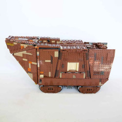 building blocks star wars moc the sandcrawler bricks toy