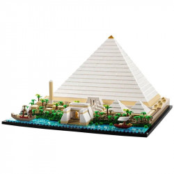 city architecture moc the great pyramid of giza bricks toy