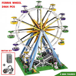 city creator expert 15012 motorized ferris wheel bricks toy