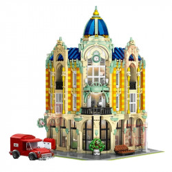 city creator moc experts corner post office with light bricks toys