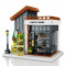 city expert sunshine coffee store house led bricks toy 031062