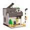 city street creator japanese summer coffee shop bricks toy