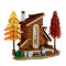 city street experts moc forest cabin villa led bricks toys 031073