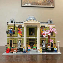 city street experts natural history museum bricks toy