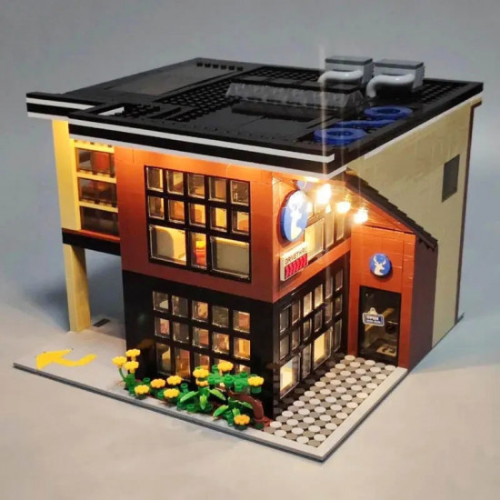 city street moc modern coffee shop bricks toys 5208 city street moc modern coffee shop bricks toys 5208