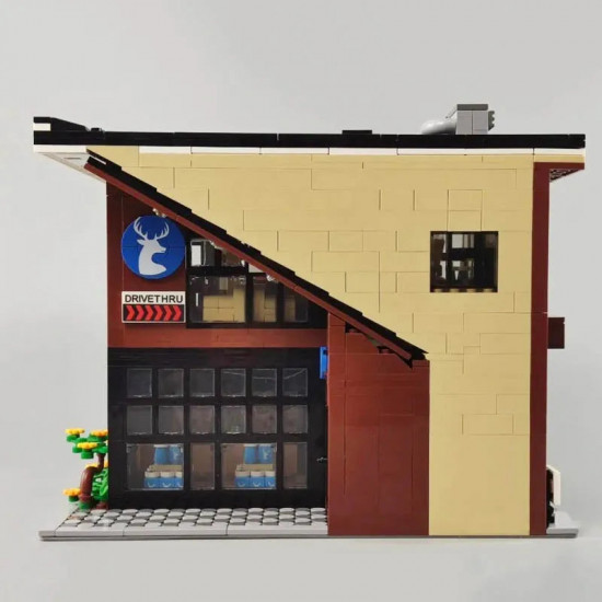 city street moc modern coffee shop bricks toys 5208 city street moc modern coffee shop bricks toys 5208