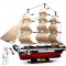 creative moc uss constitution pirate ship bricks toys