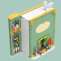 creator expert alice in wonderland 3d book bricks toy