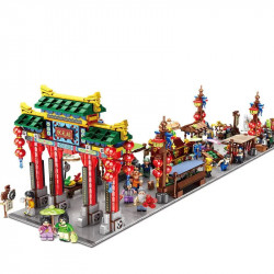 creator expert ancient china town street bricks toy