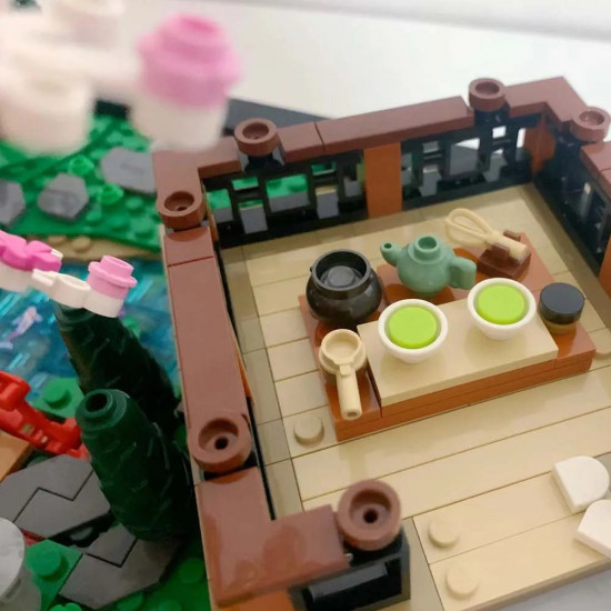 creator expert city moc tranquil garden bricks toy creator expert city moc tranquil garden bricks toy