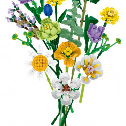 creator expert ideas flowers bouquet bricks toy