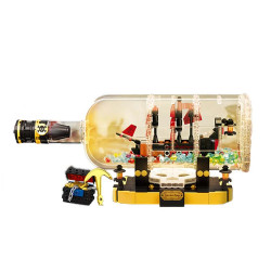 creator expert ideas ship in a bottle bricks toy