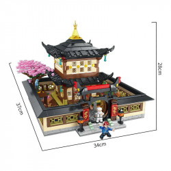 creator expert martial moc budokan bricks toy