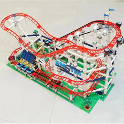creator expert moc 15039 city roller coaster bricks toys