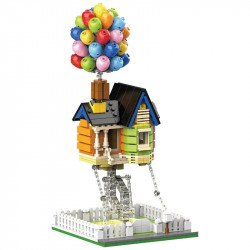 creator expert moc balloon house bricks toy 7025