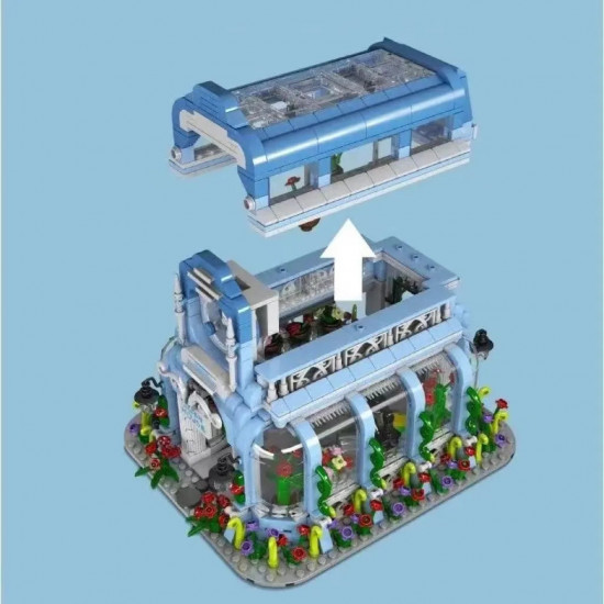 creator expert moc botanical garden with lights bricks toy creator expert moc botanical garden with lights bricks toy