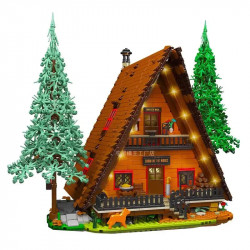 creator expert moc cabin in the woods bricks toy