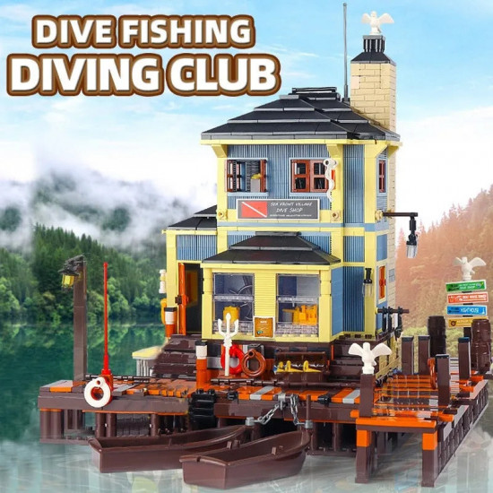 creator expert moc city dive shop bricks toy creator expert moc city dive shop bricks toy