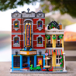 creator expert moc city jazz club and pizzeria bricks toy