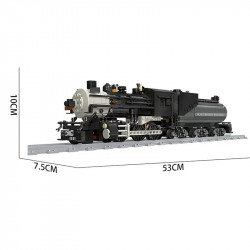 creator expert moc cn5700 steam train bricks toy 59003