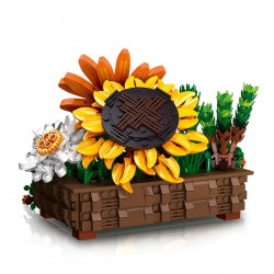 creator expert moc creeper plant potted bricks toy