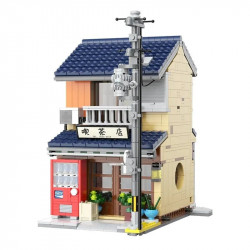 creator expert moc japanese tea house shop bricks toy eu