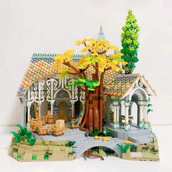 creator expert moc lord of the rings rivendell bricks toy creator expert moc lord of the rings rivendell bricks toy
