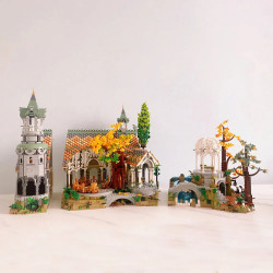 creator expert moc lord of the rings rivendell bricks toy