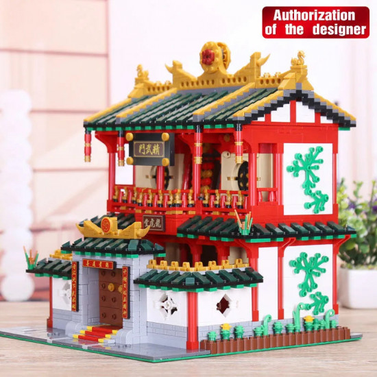 creator expert moc martial art school bricks toy creator expert moc martial art school bricks toy
