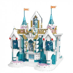 creator expert moc princess snow palace castle bricks toys