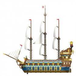 creator expert moc the royal fleet sun pirates ship bricks toy