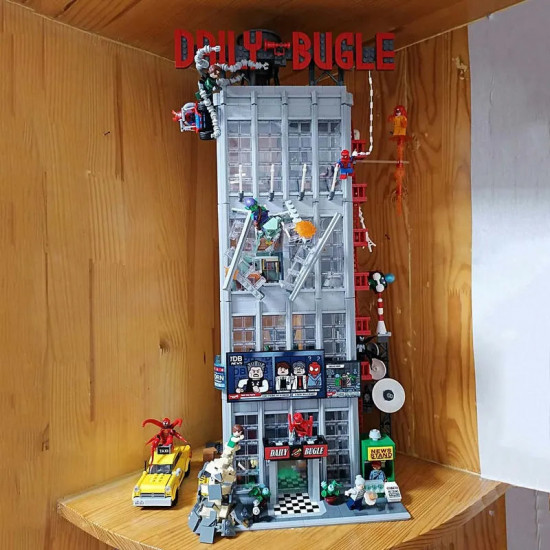 creator expert super hero moc daily bugle bricks toy creator expert super hero moc daily bugle bricks toy
