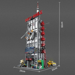 creator expert super hero moc daily bugle bricks toy