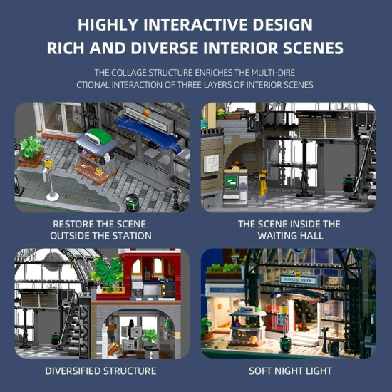 creator expert the moc train station meeting point bricks toys creator expert the moc train station meeting point bricks toys