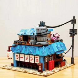 creator experts japanese noodle shop house bricks toy