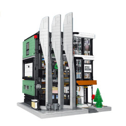 creator experts moc the office building boss on top bricks toy