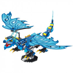 creator ideas movie moc water dragon bricks toy