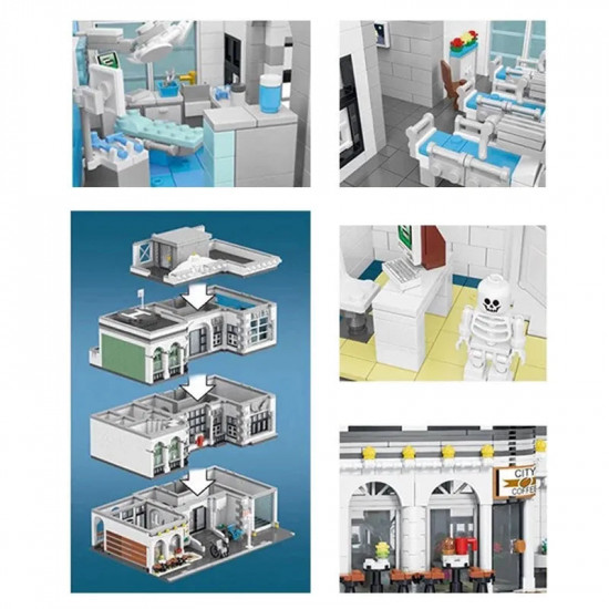 creator moc expert city hospital bricks toys creator moc expert city hospital bricks toys