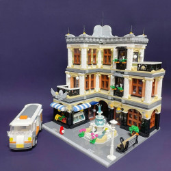 creator street expert city fountain square bricks toy eu